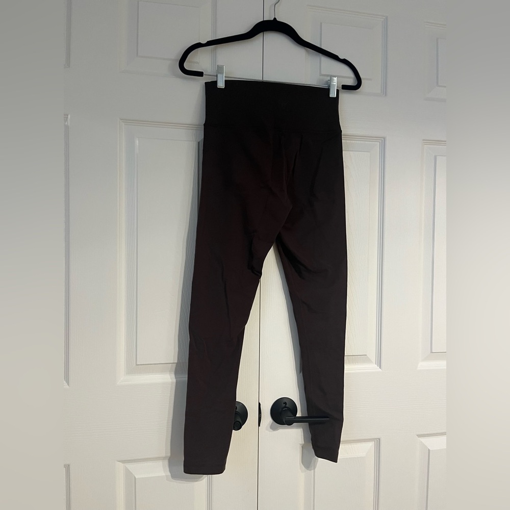 TNA Brown mocha Leggings Full-Length Stretchy Bottoms